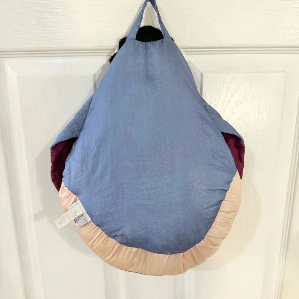 Vintage Y2K 90’s Disney Winnie the POOH Eeyore shaped face pillow